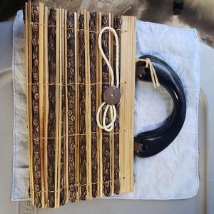 Vintage stick purse
